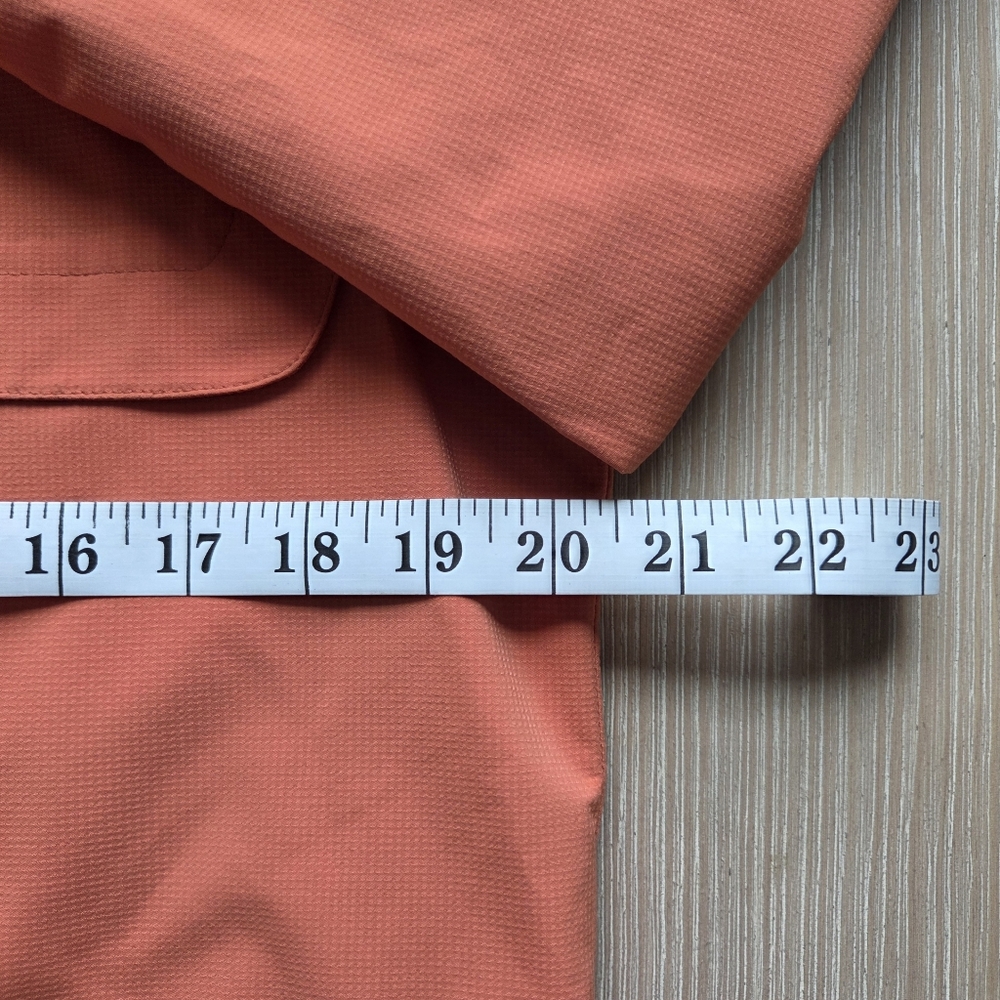 Pendleton Paradise Mini Ripstop Orange Anorak Jacket Packable Hood Womens Med. - Picture 6 of 14